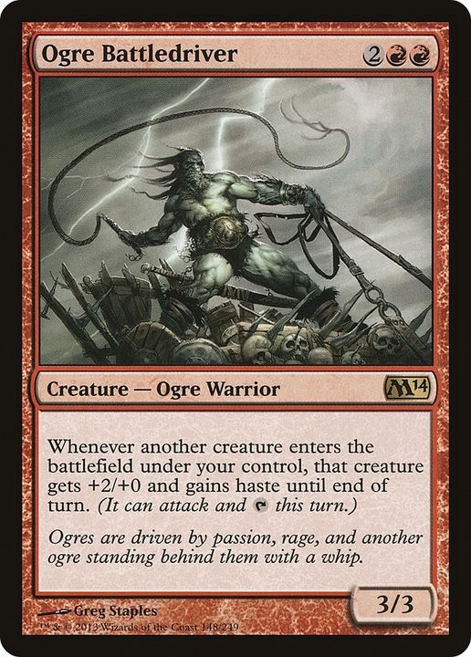 Ogre Battledriver in the group Magic the Gathering / Types / Creatures / Warrior at Proxyprinters.com (70205)