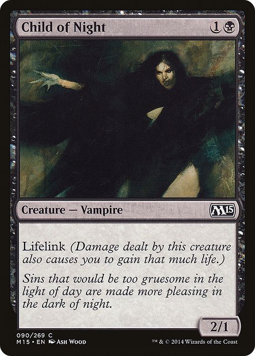 Child of Night in the group Magic the Gathering / Types / Colors / Black at Proxyprinters.com (70211)