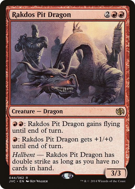 Rakdos Pit Dragon in the group Magic the Gathering / Types / Colors / Red at Proxyprinters.com (70213)