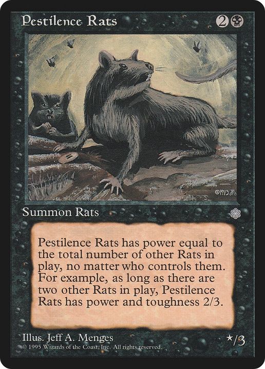 Pestilence Rats in the group Magic the Gathering / Sets / Iconic Masters at Proxyprinters.com (70214)