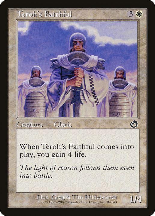 Teroh's Faithful in the group Magic the Gathering / Types / Creatures / Human at Proxyprinters.com (70215)