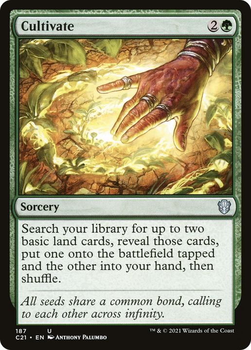 Cultivate in the group Magic the Gathering / Types / Colors / Green at Proxyprinters.com (70225)