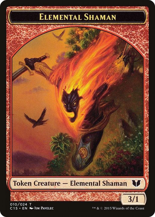 Elemental Shaman in the group Magic the Gathering / Types / Colors / Red at Proxyprinters.com (7026)