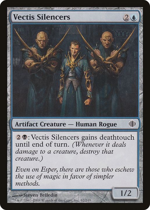 Vectis Silencers in the group Magic the Gathering / Types / Creatures / Human at Proxyprinters.com (70267)