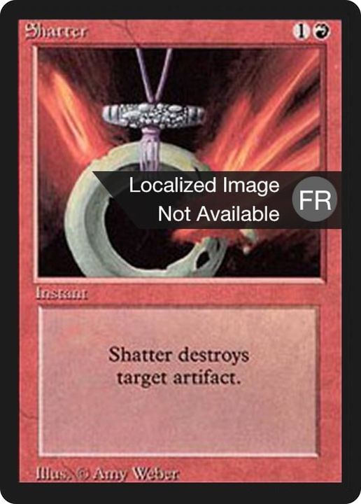 Shatter in the group Magic the Gathering / Types / Colors / Red at Proxyprinters.com (70279)