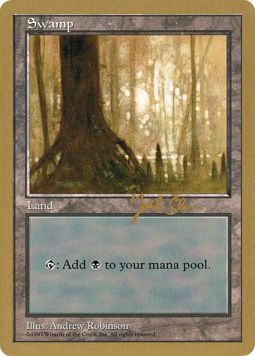 Swamp in the group Magic the Gathering / Sets / World Championship Decks 1997 at Proxyprinters.com (70316)