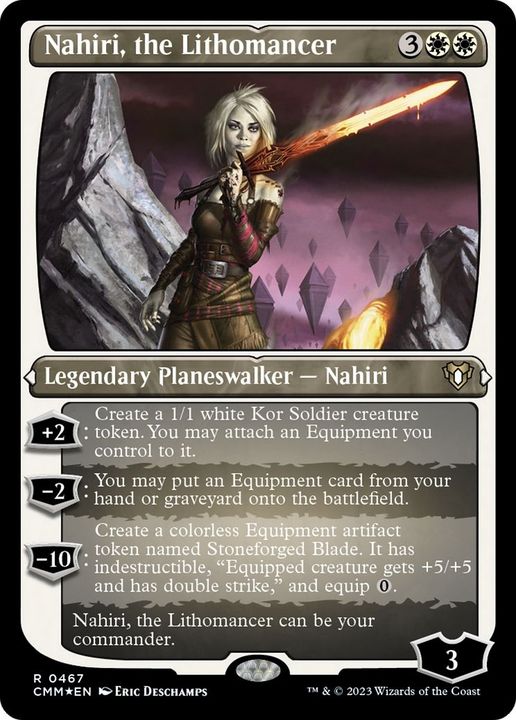 Nahiri, the Lithomancer in the group Magic the Gathering / Sets / Commander Masters at Proxyprinters.com (7032)