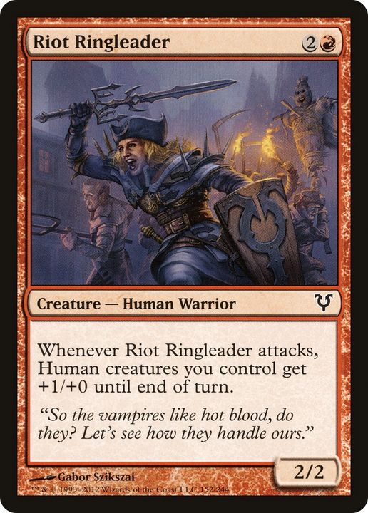 Riot Ringleader in the group Magic the Gathering / Types / Creatures / Warrior at Proxyprinters.com (70321)