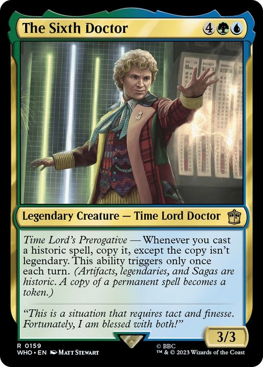 The Sixth Doctor in the group Advanced search at Proxyprinters.com (70326)