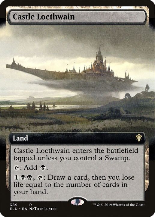 Castle Locthwain in the group Magic the Gathering / Sets / Throne of Eldraine at Proxyprinters.com (7034)