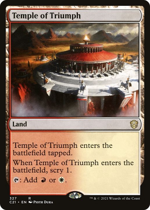 Temple of Triumph in the group Magic the Gathering / Types / Colors / Colorless at Proxyprinters.com (70340)