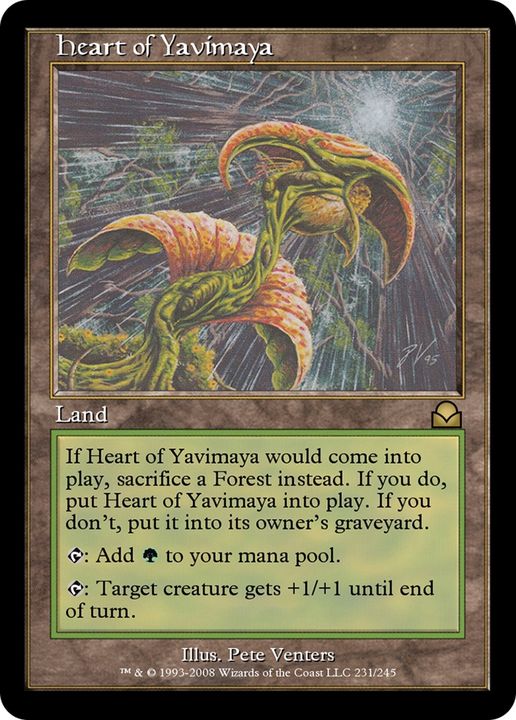 Heart of Yavimaya in the group Singles at Proxyprinters.com (70355)