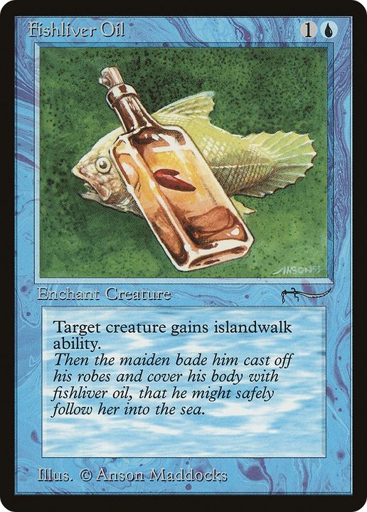 Fishliver Oil in the group Magic the Gathering / Types / Colors / Blue at Proxyprinters.com (70373)