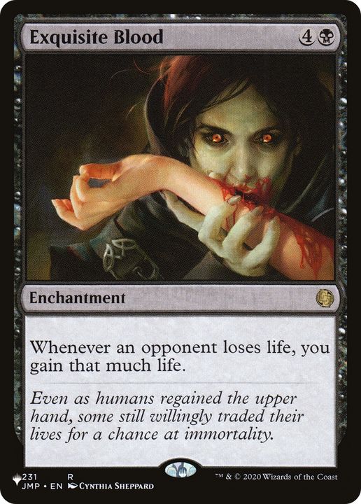 Exquisite Blood in the group Magic the Gathering / Sets / The List at Proxyprinters.com (70376)