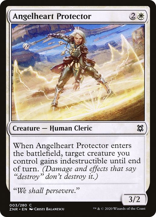 Angelheart Protector in the group Magic the Gathering / Types / Creatures / Human at Proxyprinters.com (70382)