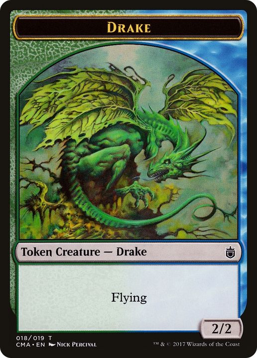 Drake in the group Magic the Gathering / Types / Colors / Multicolors / G, U at Proxyprinters.com (70384)