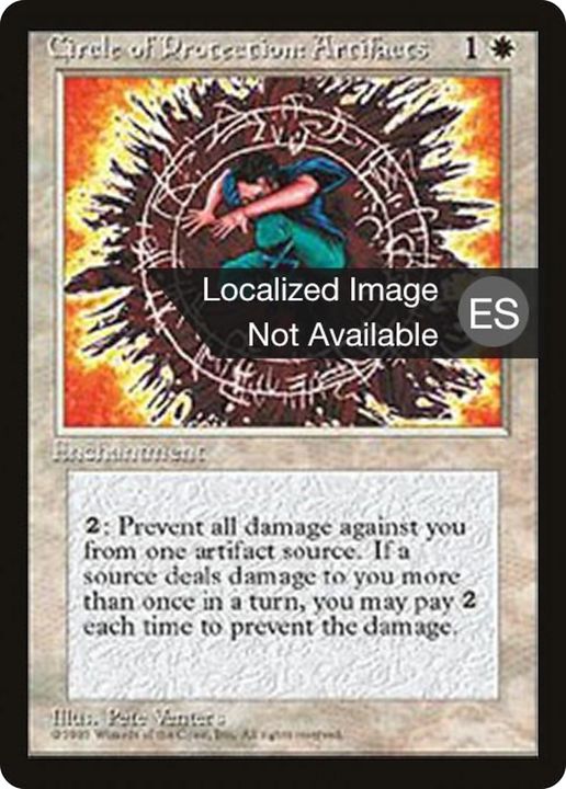 Circle of Protection: Artifacts in the group Magic the Gathering / Sets / Fourth Edition Foreign Black Border at Proxyprinters.com (70392)