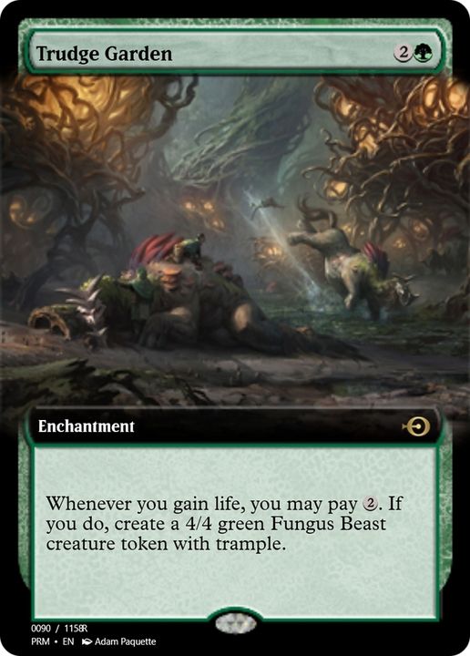 Trudge Garden in the group Magic the Gathering / Types / Enchantment / Enchantment at Proxyprinters.com (70449)