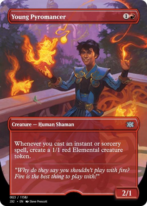 Young Pyromancer in the group Magic the Gathering / Types / Creatures / Human at Proxyprinters.com (70453)