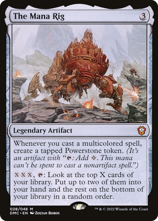 The Mana Rig in the group Magic the Gathering / Types / Artifacts / Legendary Artifact at Proxyprinters.com (70460)