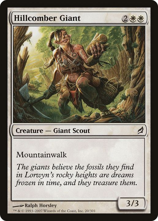 Hillcomber Giant in the group Magic the Gathering / Types / Colors / White at Proxyprinters.com (70462)