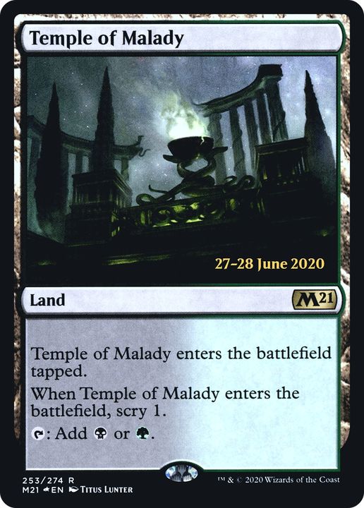 Temple of Malady in the group Magic the Gathering / Types / Colors / Colorless at Proxyprinters.com (70533)