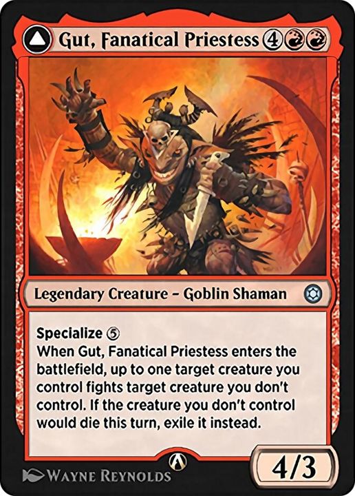 Gut, Fanatical Priestess in the group Magic the Gathering / Types / Creatures / Goblin at Proxyprinters.com (70535)