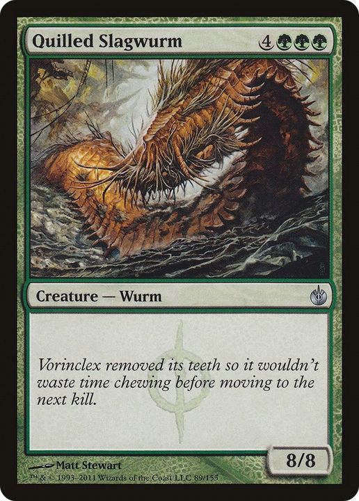 Quilled Slagwurm in the group Magic the Gathering / Types / Colors / Green at Proxyprinters.com (7054)