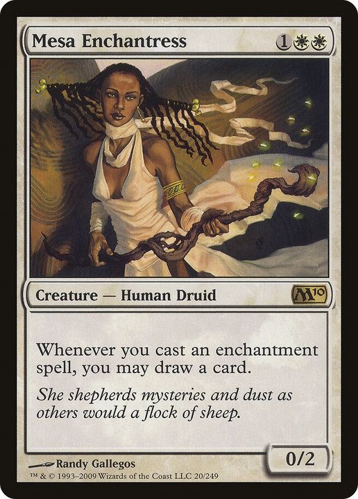 Mesa Enchantress in the group Magic the Gathering / Types / Creatures / Human at Proxyprinters.com (70543)