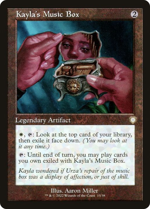 Kayla's Music Box in the group Magic the Gathering / Types / Artifacts / Legendary Artifact at Proxyprinters.com (70558)