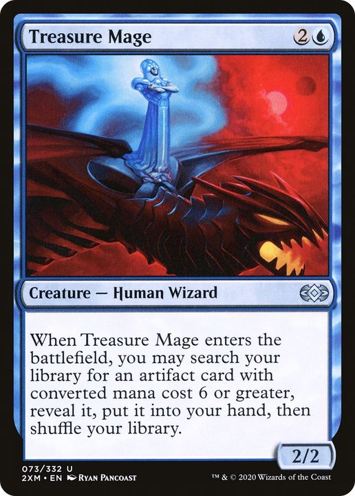 Treasure Mage in the group Magic the Gathering / Types / Creatures / Wizard at Proxyprinters.com (70561)