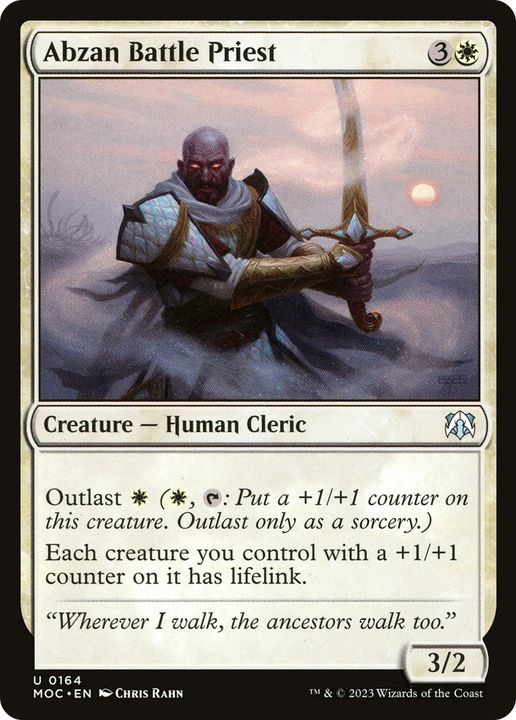 Abzan Battle Priest in the group Advanced search at Proxyprinters.com (70588)