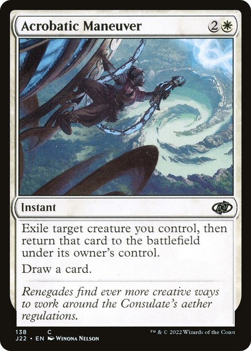 Acrobatic Maneuver in the group Magic the Gathering / Types / Colors / White at Proxyprinters.com (70591)