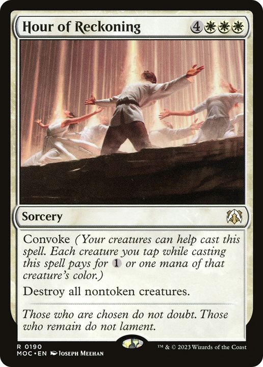 Hour of Reckoning in the group Magic the Gathering / Types / Colors / White at Proxyprinters.com (70596)