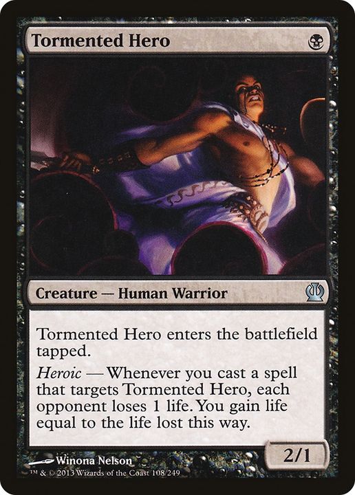 Tormented Hero in the group Magic the Gathering / Types / Creatures / Warrior at Proxyprinters.com (70599)