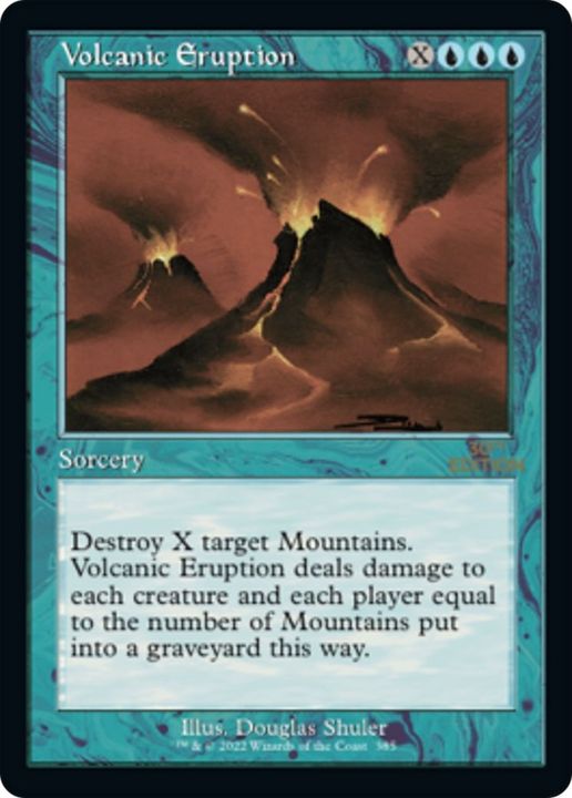 Volcanic Eruption in the group Magic the Gathering / Sets / 30th Anniversary Edition at Proxyprinters.com (7060)