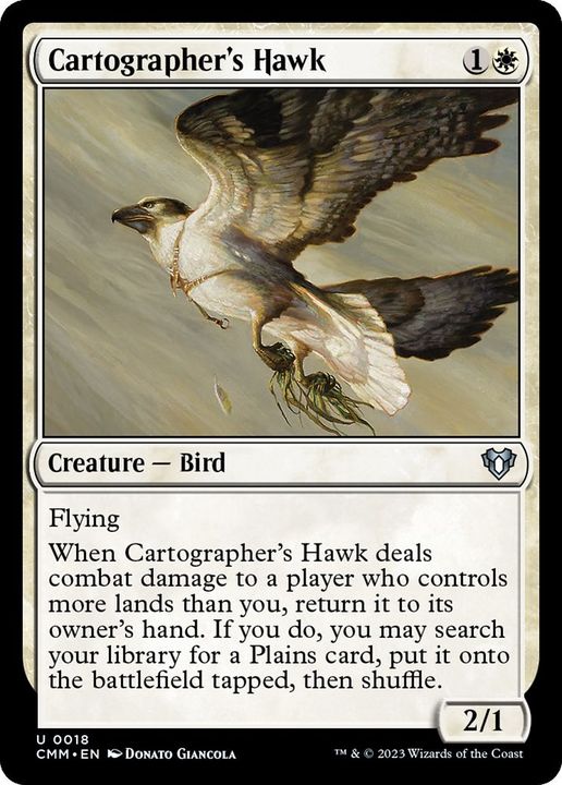 Cartographer's Hawk in the group Magic the Gathering / Sets / Commander Masters at Proxyprinters.com (7062)