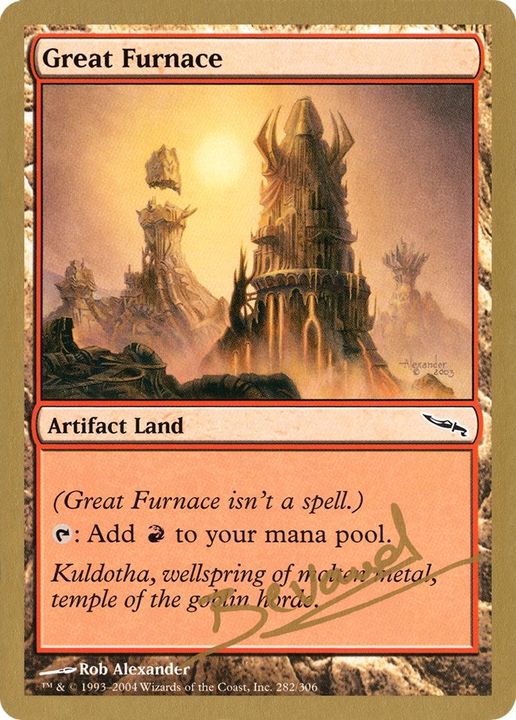 Great Furnace in the group Magic the Gathering / Sets / World Championship Decks 2004 at Proxyprinters.com (7064)