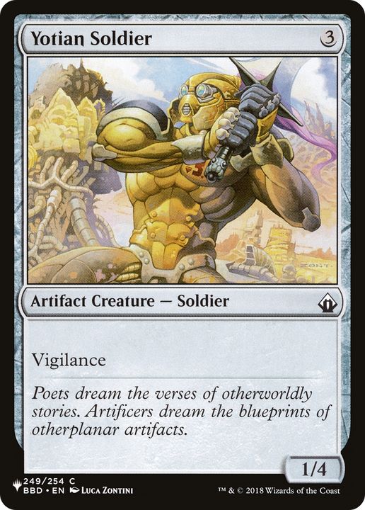 Yotian Soldier in the group Magic the Gathering / Types / Colors / Colorless at Proxyprinters.com (70643)