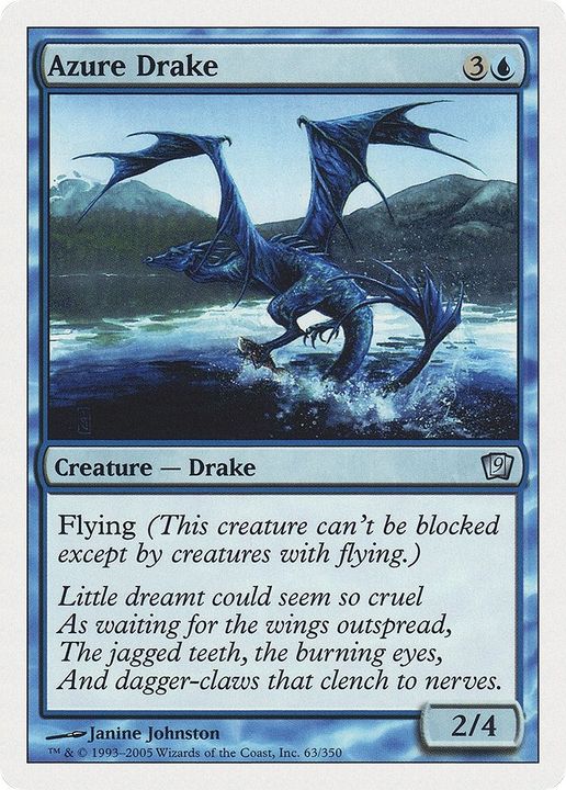 Azure Drake in the group Magic the Gathering / Types / Colors / Blue at Proxyprinters.com (7070)