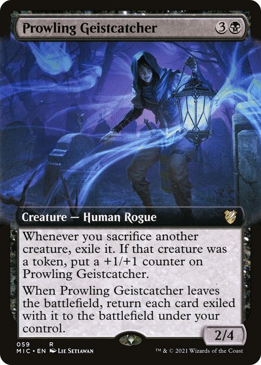 Prowling Geistcatcher in the group Magic the Gathering / Types / Creatures / Human at Proxyprinters.com (70711)