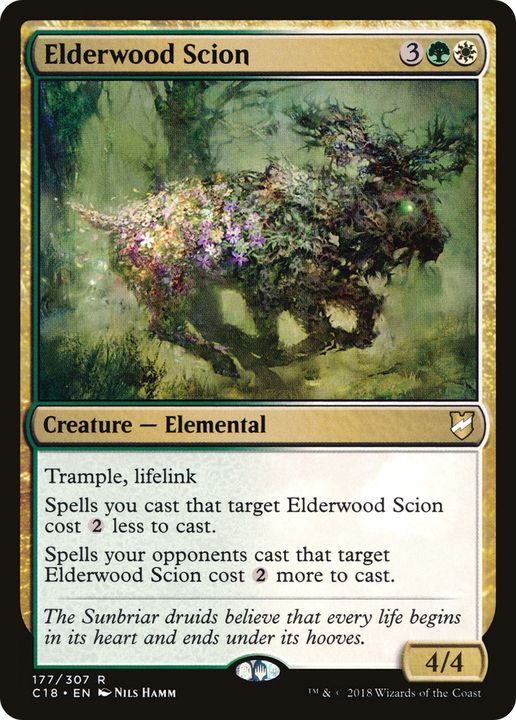 Elderwood Scion in the group Magic the Gathering / Types / Colors / Multicolors / G, W at Proxyprinters.com (70744)