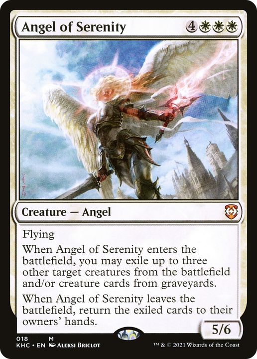 Angel of Serenity in the group Magic the Gathering / Types / Colors / White at Proxyprinters.com (70755)