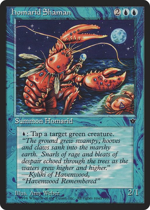 Homarid Shaman in the group Magic the Gathering / Types / Colors / Blue at Proxyprinters.com (70767)