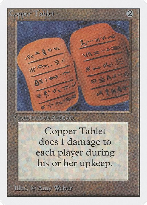 Copper Tablet in the group Singles at Proxyprinters.com (70769)