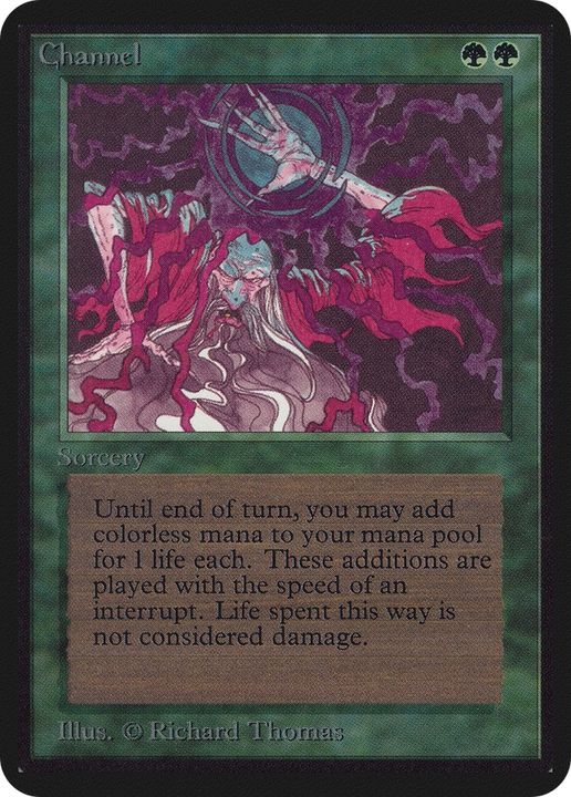 Channel in the group Magic the Gathering / Types / Colors / Green at Proxyprinters.com (70777)