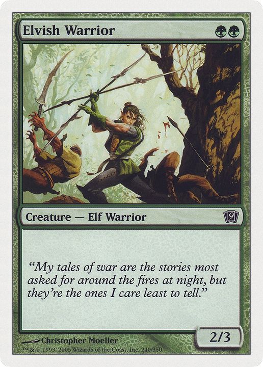 Elvish Warrior in the group Magic the Gathering / Types / Creatures / Warrior at Proxyprinters.com (70785)