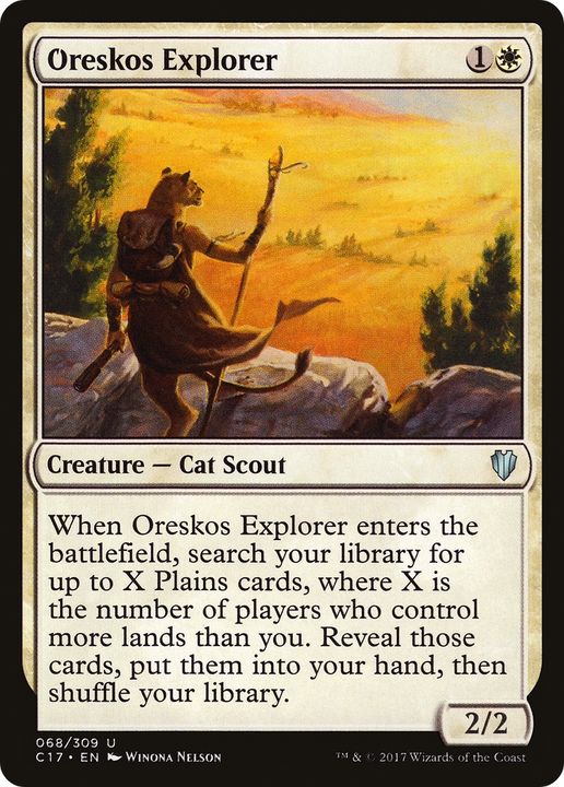 Oreskos Explorer in the group Magic the Gathering / Sets / Commander 2017 at Proxyprinters.com (70809)