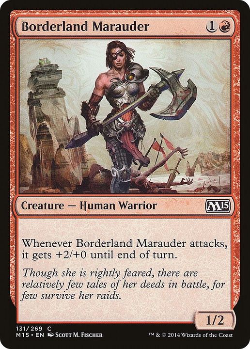 Borderland Marauder in the group Magic the Gathering / Sets / Magic 2015 Tokens at Proxyprinters.com (7081)