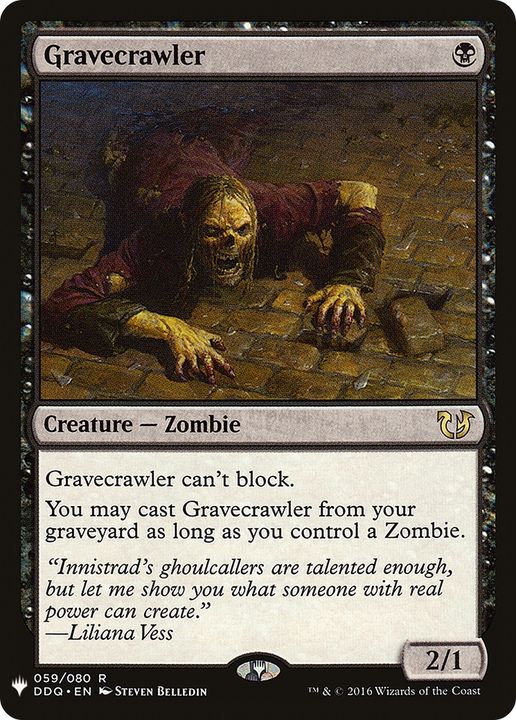 Gravecrawler in the group Magic the Gathering / Sets / The List at Proxyprinters.com (70816)